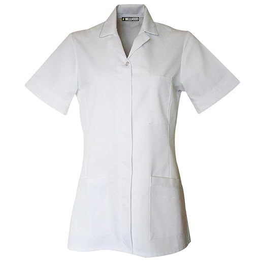 WELLHOOD Women's Dental Apron HiQuality Dentist Uniform for Hospital