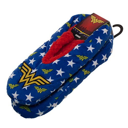 DC-Comics-Wonder-Woman-Cozy-Slippers-Licensed