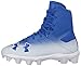 Under Armour Boys' Highlight RM Jr. Football Shoe, Team Royal (400)/White, 3