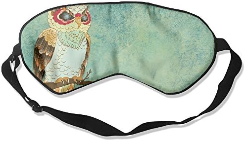 LORIE WESTERN Owl Cute Smooth Blindfold Sleeping Eye Mask
