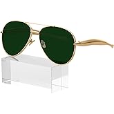 KesaPlan Retro Gold Aviator Sunglasses for Women Men, 70s Retro Pilot Shield 2025 Metal Frame Eyewear Sun Glasses