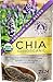 Chia Seeds Raw (Black) - Organic Premium Grade Superfood - Rich in Minerals - USDA & Vegan Certified - 1 LB (16oz) - Perfect for Smoothies, Baking, Desserts & Breakfast.