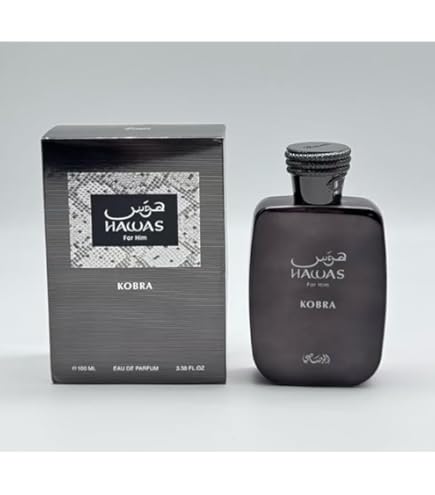 Amazon.com : Hawas Black by Rasasi for Men - 3.38 oz EDP Spray