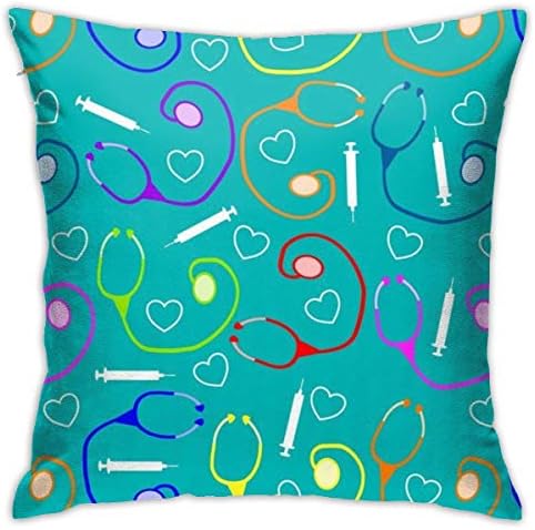 Nurse Medical クッションカバー 45 45cm北欧 インテリア 飾り模様 ソファークッションカバー カバー サドルカバー 授乳クッション ビーズクッションカバー おしゃれ 北欧 グレー クッション 正方形 マリメッコaddsad B0276qj6 600円