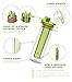 Hydracy Fruit Infuser Water Bottle - 25 Oz Sports Bottle with Full Length Infusion Rod and Insulating Sleeve Combo Set + 27 Fruit Infused Water Recipes eBook Gift - Lime Green