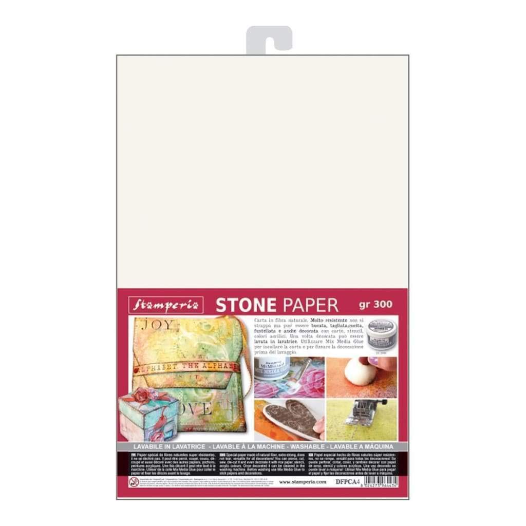 Stamperia International KFT Stone Paper-A4, Multicoloured, 21 x 29.7cm
