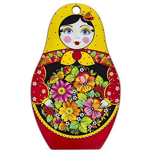 BestPysanky Matryoshka Doll Decorative Wooden Cutting Board