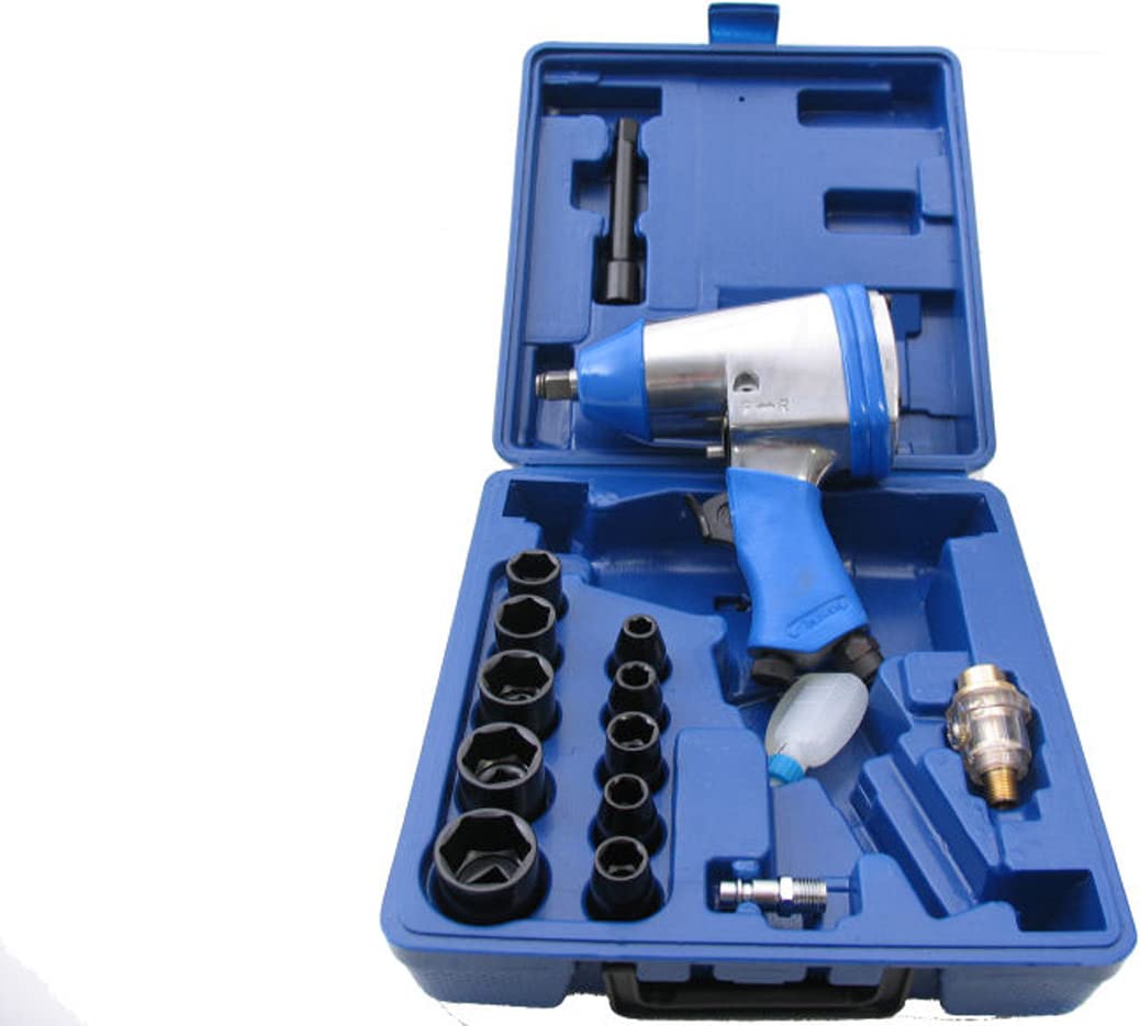 Carpoint 0684871 Air Pressure Impact Wrench Set