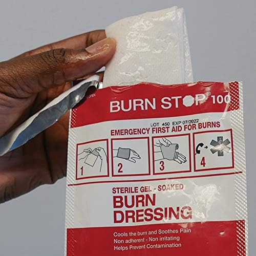 Burn Stop Burn Dressing, 20x20cm, 100g, 20cm x 20cm - Image 3