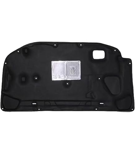 Front Engine Hood Insulation Pad – Soundproof & Heat Shield For Honda Civic 9th Gen MK9 2012-2015 (with Clips)