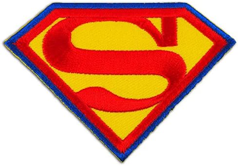 Superman Superhero Embroidered Iron on Patch # B