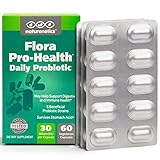 Probiotics 30 Billion Per Capsule; Flora Pro-Health by Naturenetics - 60 Day Supply - Vegan - 3rd Party Tested - No Refrigeration Required