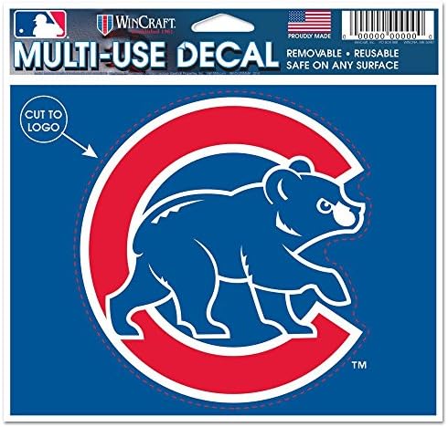 Chicago Multi-Use Decal - Removable and Reusable Baseball Sticker