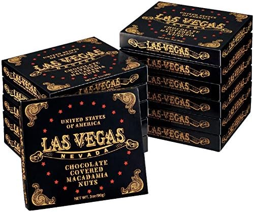 Amazon アメリカお土産 ラスベガス ミニマカデミアナッツチョコレート 12箱セット おみやげ宅配便 食品 飲料 お酒 通販