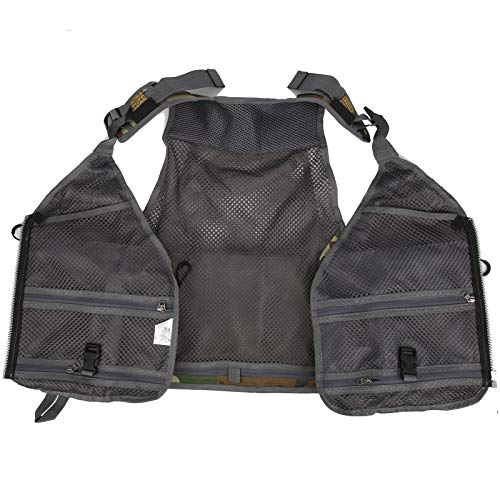 VGEBY Angeljacke Outdoor Multifunktionale Jacke Jagd Angeln Reise Tarnweste mit Taschen – Bild 5