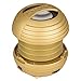XBOOM Mini Portable Capsule Speaker with Rechargeable Battery and Enhanced Bass+ Resonator - Gold
