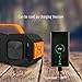 BUGANI M83 Bluetooth Speakers, 40W Waterproof Outdoor Bluetooth 5.0, Wireless stereo Pairing Booming Bass Speaker, 2400 Minutes Playtime With Change Your Phone, for Home Party, Gym (orange)