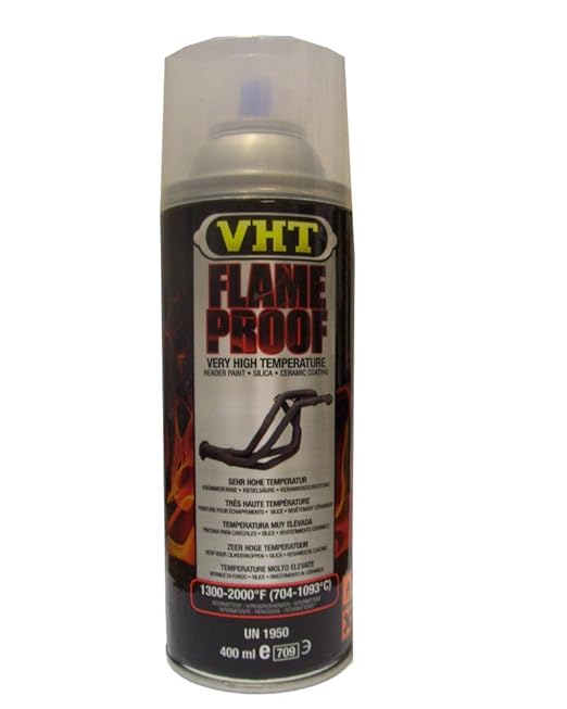 VHT PAINT GSP115 Exhaust and Header Paint Flame Proof Clear Satin