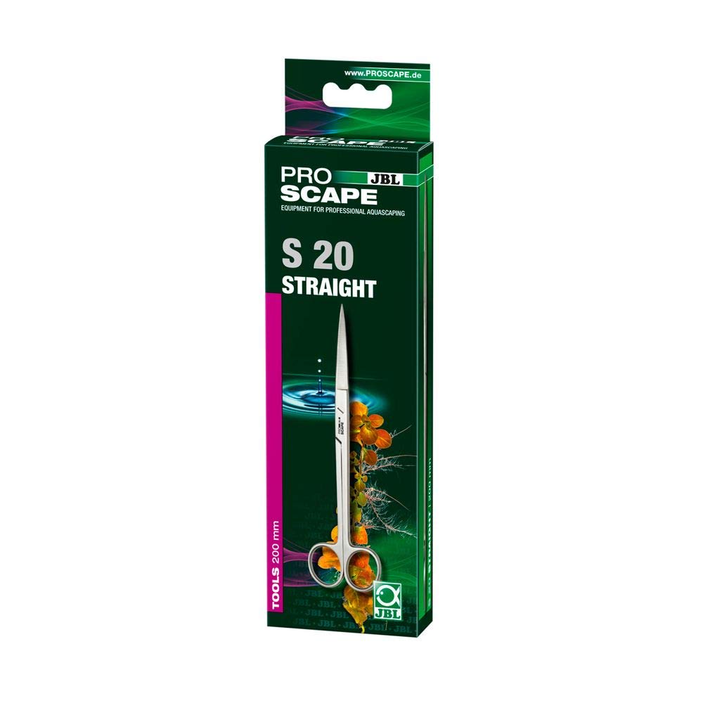 JBL ProScape Tool S 20 straight, Straight trimming scissors for cutting plants for aquascaping