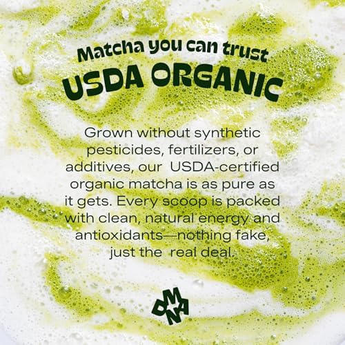 MATCHA DNA CERTIFIED ORGANIC MATCHA GREEN TEA POWDER (12 OZ BAG)