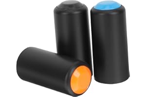 SEWACC 3pcs Microphone Battery Covers Plastic Caps Compatible with Shure Mic Wear-Resistant Protection for
