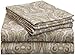 Pointehaven Flannel 170 GSM Sheet Set,Queen Paisley