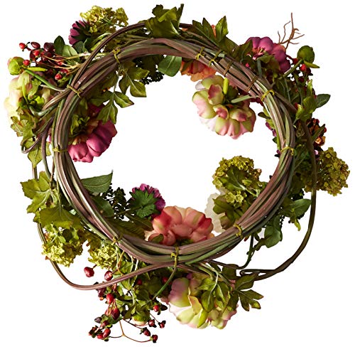 1 Nearly+Natural+4664+Wreath+24+Inch