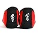 Nufoot Ballet Flats Women's Slippers, Travel Slippers, Yoga Socks, Indoor Shoes, Red Sparkle, X-Large