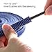 25ft - 1/2 inch PET Expandable Braided Sleeving – BlackBlue – Alex Tech Braided Cable Sleeve