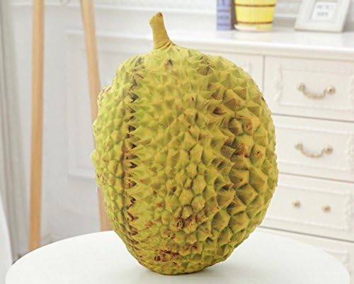 Enking Creative Gift 3D Durian Plush Toy Sofa Throw Pillow