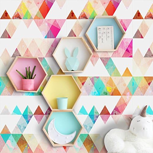 Xinhuaya Wall Stickers, Geometric Triangle Wall Art Sticker Decals Murals for Bedroom Living Room Office Dorm