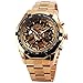 MaDong Men's Golden Automatic Mechancial Wrist Watch