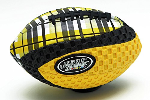 Grip Zone 8.5 Plaid Football (Yellow)