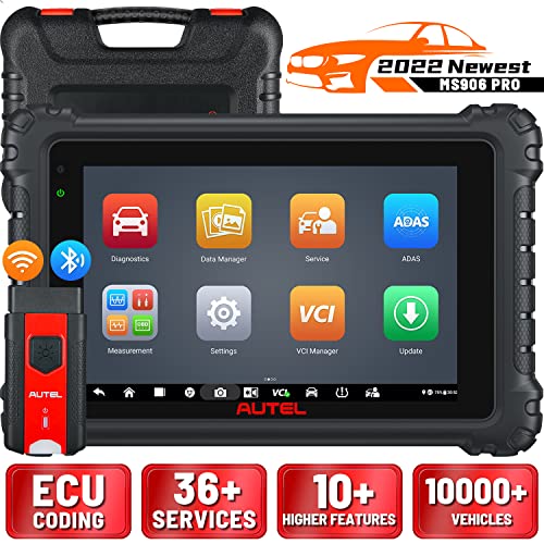 Autel MaxiSys MS906 Pro Scanner, ECU Coding Bi-Directional Car ...