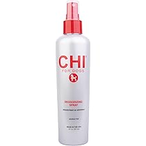 CHI Deodorizing Spray for Dogs, 8 oz | Best Odor Eliminating Spray for All Dogs & Puppies | Sulfate & Paraben Free, pH Balanc
