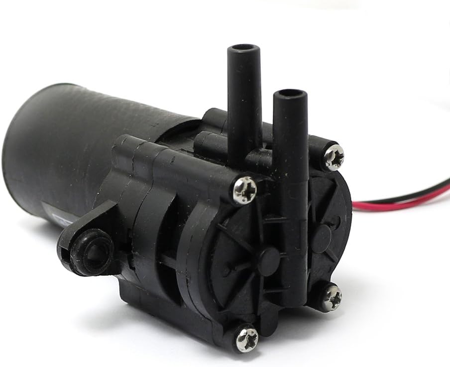 Q-BAIHE 12V Mini Gear Self-Sucking Pump (0-100 Degrees Celsius) Food-Grade for Coffee/Hot Drink ZC-A250 - Image 3