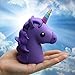DBigness 2600mAh Purple Unicorn Cute Funny Cartoon Gift PVC External Battery Portable Charger Backup Pack Power Bank for iPhone 7 7 Plus 6 6S Plus 5S 5C SE 4S and Android Phones