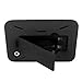 Galaxy Tab 2 7 Case KIQ (TM) Heavy Duty Hybrid Silicone Skin Hard Plastic Case Cover Kick Stand for Samsung Galaxy Tab 2 7.0 P3100 - Black / Black
