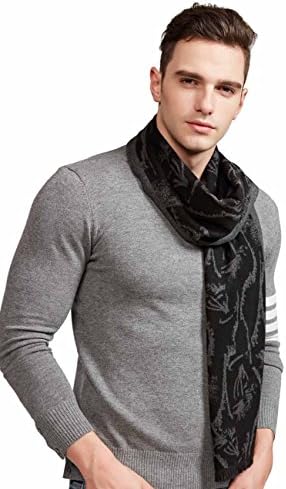 SEW ELEGANT SEW ELEGANT Branch & Tree Print Design Scarf