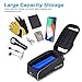 TURATA Bike Bags Bicycle Front Frame Bag Waterproof Handlebar Cycling Top Tube Pannier Touch Screen Sun Visor Large Capacity Mobile Phone Holder Fits Phones Below 6.5 Inchesthumb 4