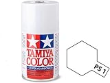 Tamiya PS-57 Pearl White Spray Paint 100ml for RC Bodyshells view 2