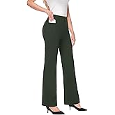 JEKAOYI Womens High Waist Dressy Work Office Pants Stretchy Bootcut Casual Business Slacks with Pockets