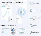 Tapo P110 4-Pack Smart Plug WiFi Energy Monitoring and Scheduling view 2