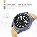 Mens quartz analog Watch,Aposon Casual Wrist watch for Men Business Dress Digital Watches Waterproof Water-resistant Mirror Glass Face-Black