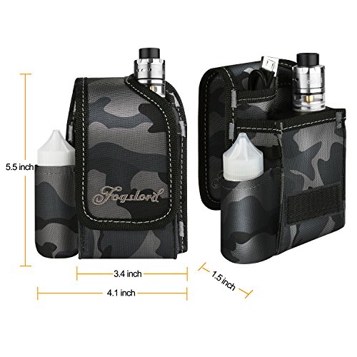 FogsLord Travel Carry Vape Case Multiple Use for Vape Box Mod Kit Bag