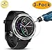 KIMILAR Compatible with Garmin Vivoactive 3 Screen Protector, Waterproof Full Coverage Tempered Glass Screen Protector for Vivoactive 3 [9H Hardness] [Crystal Clear] [No-Bubble],3-Packs