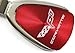 Chevrolet Chevy Corvette C6 Red Teardrop Key Fob Authentic Logo Key Chain Key Ring Keychain Lanyard