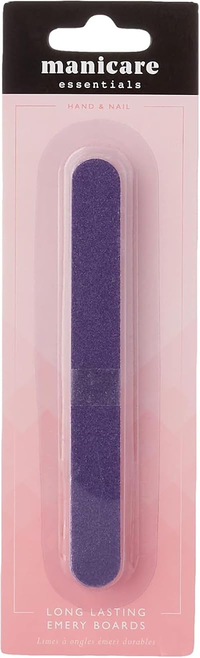 Manicare 5pk Long Lasting Emery Boards Nail Files Fine Coarse Grit Natural Gel