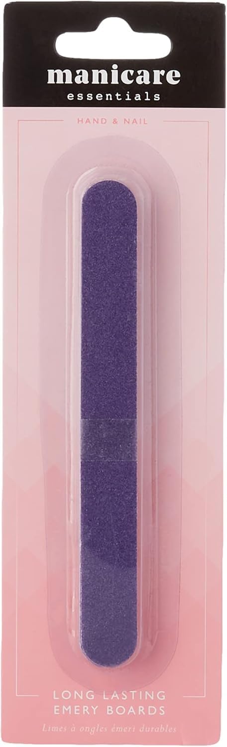 Manicare 5pk Long Lasting Emery Boards Nail Files Fine Coarse Grit Natural Gel