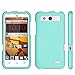 ZTE Maven 812 (AT&T) - Aqua Mint Protex Hard Snap-On Case + Atom LED